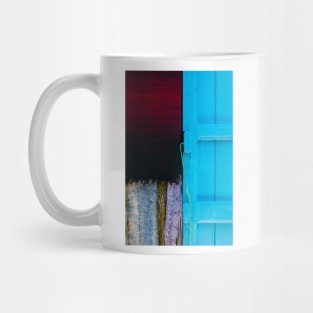 Blue door Mug